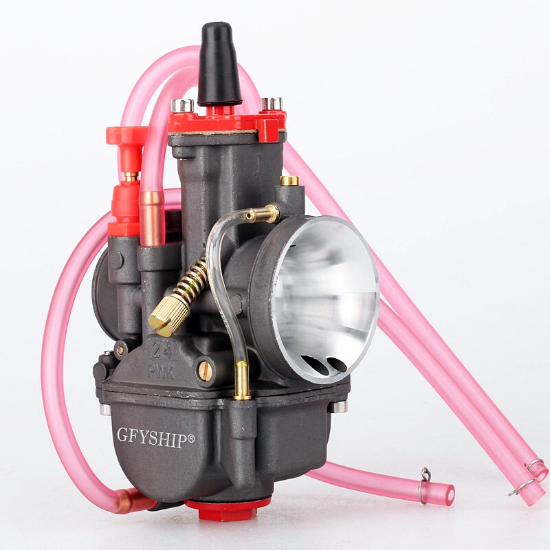 Carburateur universel pour Mikuni Dellorto Koso, à réaction puissante, 24/26/28/30/32/34MM, 250/350cc PWK: 24MM