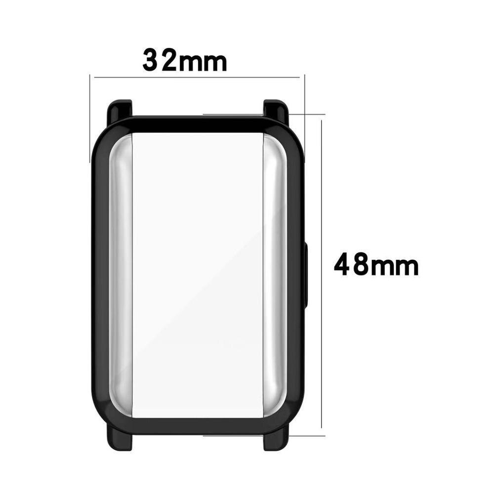 Soft Case Voor Huawei Honor Horloge Es Tpu Plated Rondom Screen Protector Cover Bumper Protector Volledige Cover Screen bescherming
