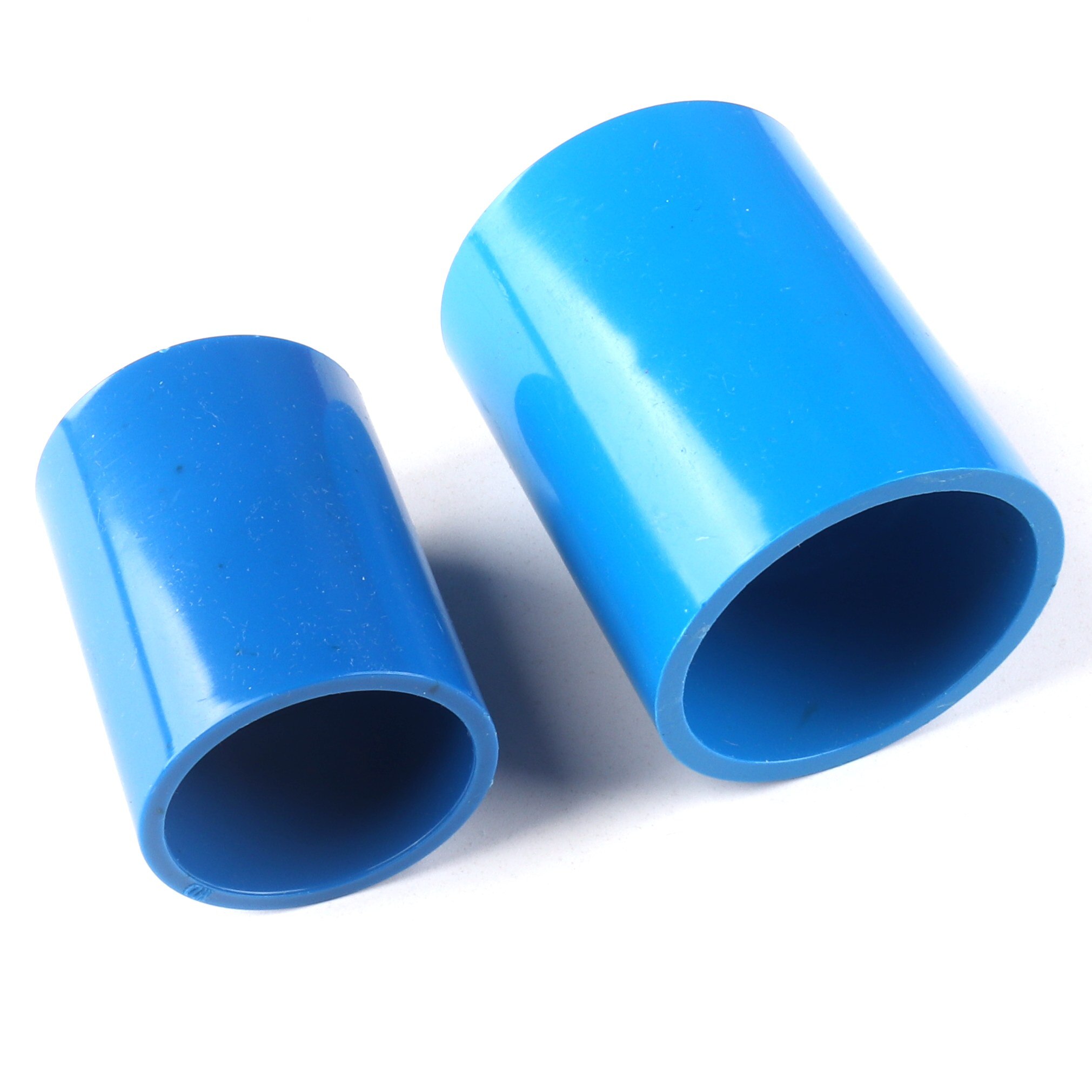 2pcs I.D 20~90mm PVC Straight Connector PVC Pipe Connector Fittings Fish Tank Water Supply Tube 2 Way Joint PVC Quick Connector