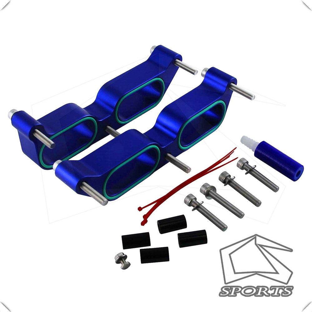 Aluminum Intake Manifold Spacers Fits For 13-17 Subaru BRZ Scion FR-S Power Block