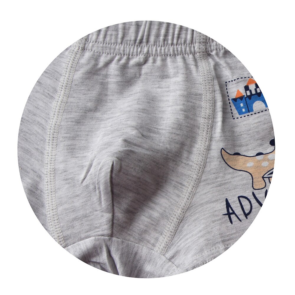 10 Pcs/lot Cartoon dinosaur Kids Boy Underwear Children Underpants Comfortable Breathab Briefs Boys Underware Pants For 1-8Y