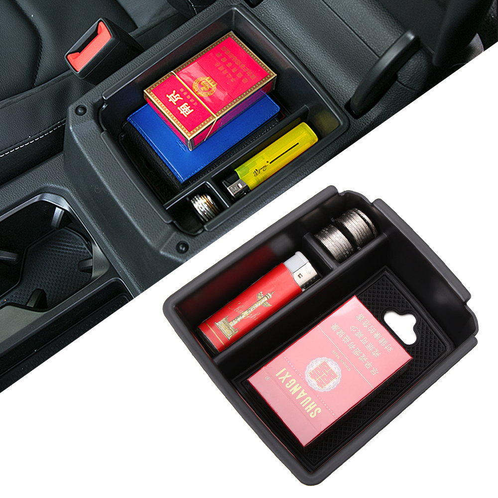 Car Accessories For Volkswagen VW Tiguan MK2 , Newest Version Car Glove Box Armrest Box Secondary Storage