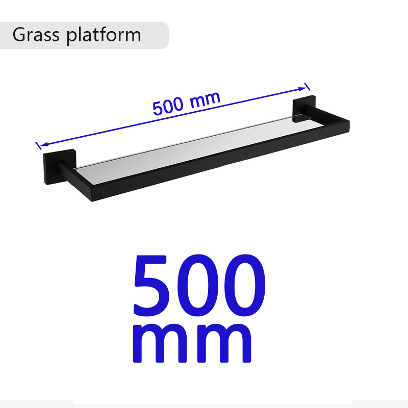 Matte Black Bathroom Hardware 304 Stainless Steel Towel Rack Toilet Paper Holder Liquid Soap Holder Towel Bar Toilet Accessories: Clear