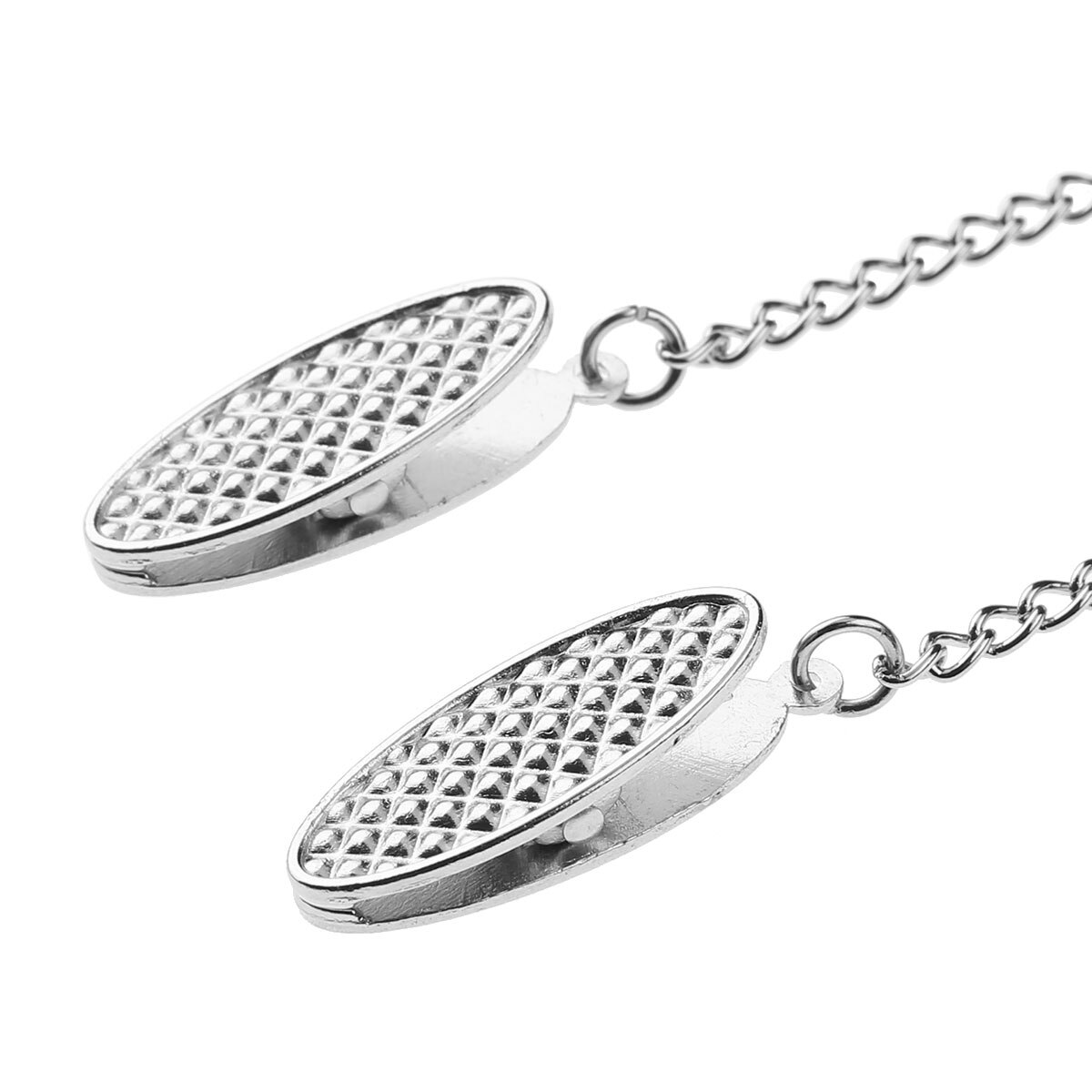1Pc Servet Keten Clip Retro Handdoek Metalen Schort Bib Clip Houders Voor Volwassen Baby Houden Servet Stevig Geplaatst Clip tafel Dect Tool