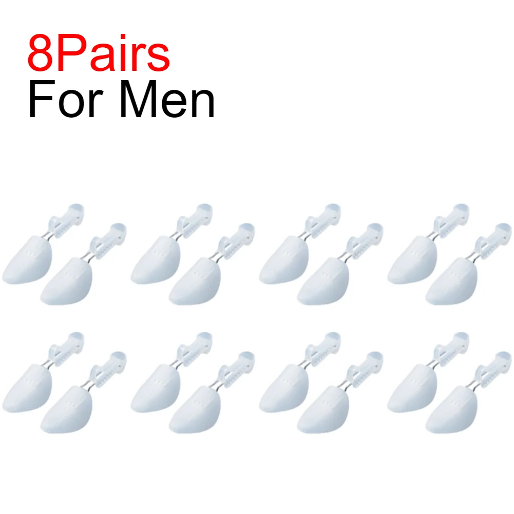 1–10 Paar Kunststoff-Schuhspanner für Damen und Herren, Unisex, modische Lederschuhe, verstellbar, tragbar, für Schuhspanner, Keilrahmen