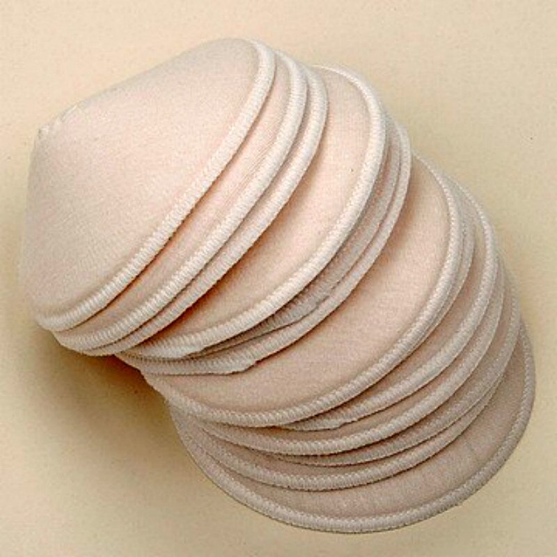 4 stück Baumwolle Wiederverwendbare Galactorrhea Waschbar Krankenpflege Brust Pads Verdickung Spill prävention brustauflage Für Mama Stillen
