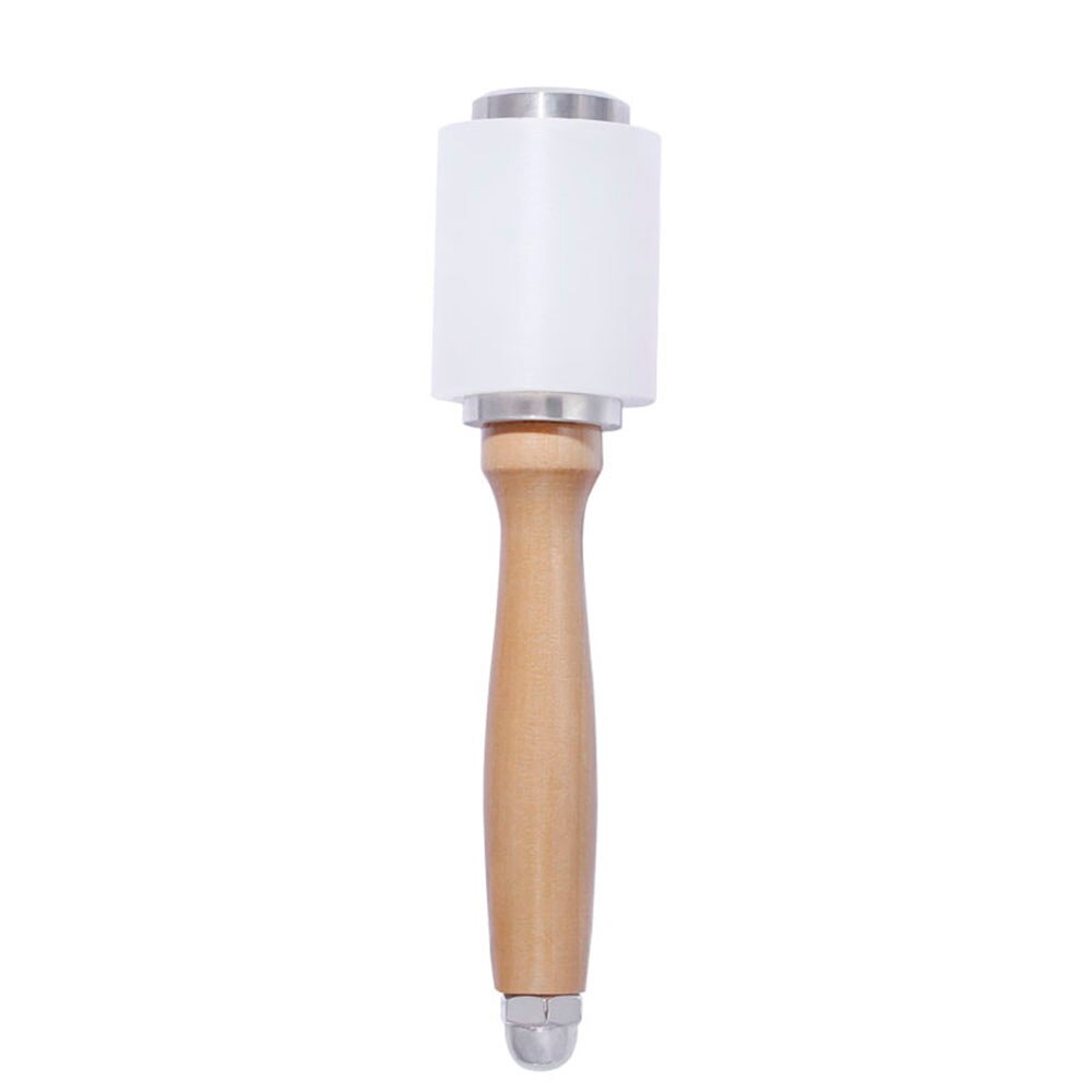 Tool HammerLeather Carving Craft Hammer I Shape Tool Kit DIY Cowhide Punch Cutting Sewing Hammers Tools Sewing Tool: WOOD