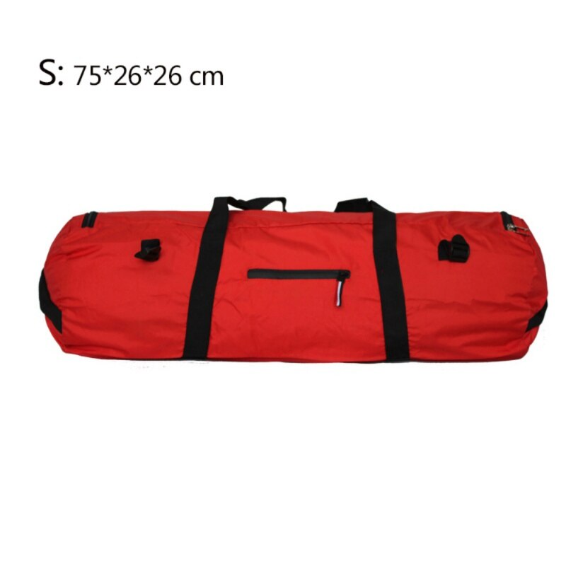 Coleção de tendas de acampamento, bolsa de armazenamento multifuncional para barraca, caminhadas ao ar livre, dobrável, à prova d&#39;água, mala de viagem de armazenamento: RED S