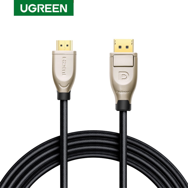 Ugreen Displayport Kabel 144Hz Display Port Kabel 1.2 4K 60Hz Voor Hdtv Grafische Kaart Projector Displayport-naar displayport Kabel