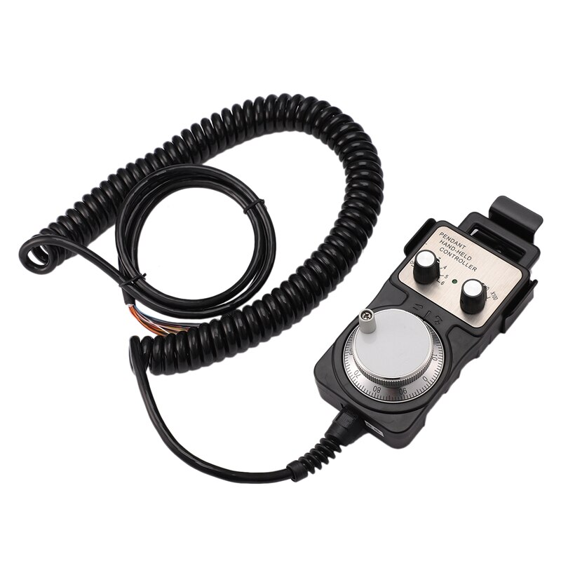 EASY-CNC MPG pendentif volant pour FAGOR GSK Siemens MITSUBISHI FANUC système 5V manuel générateur d'impulsions: Black