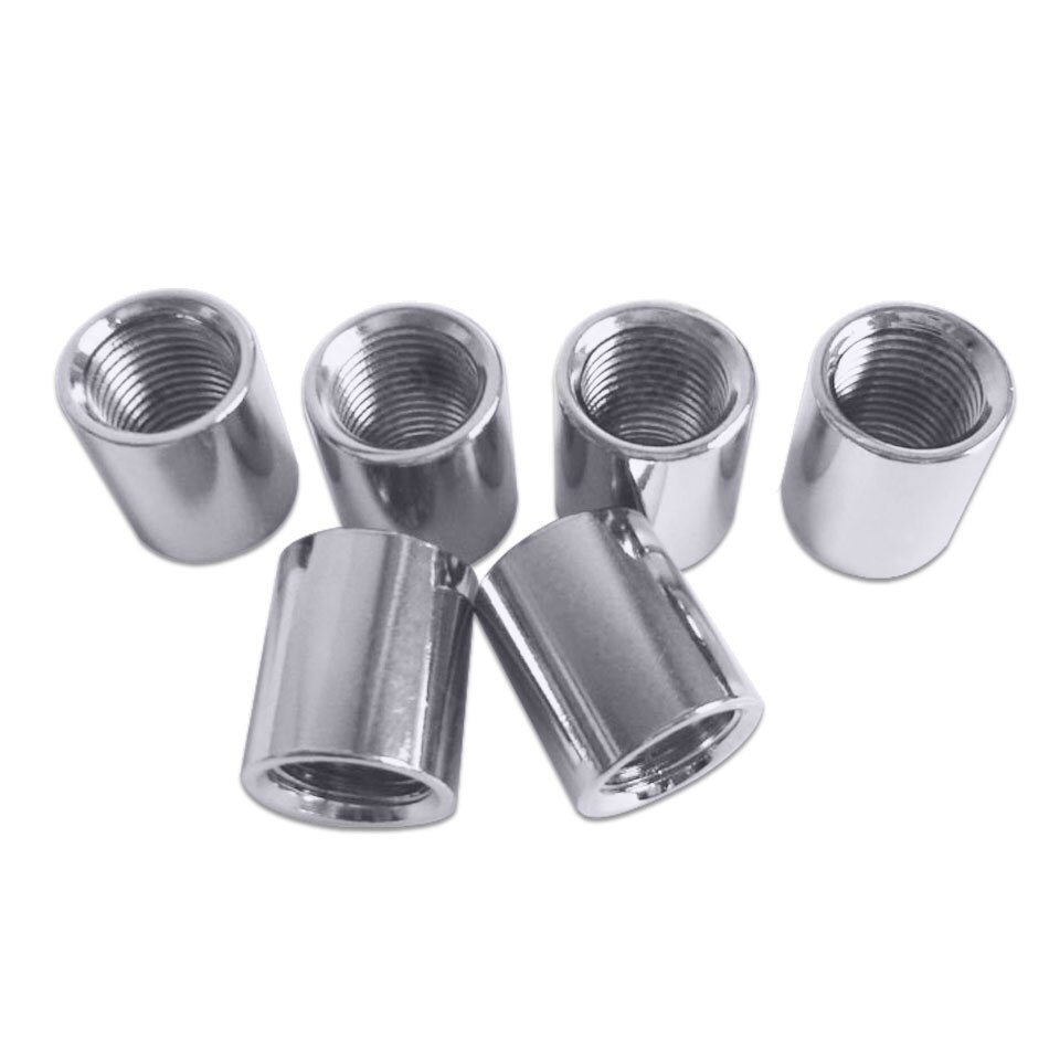 2 Pcs Inner M10 Vrouwelijke Draad Beide Uiteinden Hebben 10 Mm Binnendraad Holle Staaf Vloerlamp Tafellamp Fotografie lamp Rechte Buis