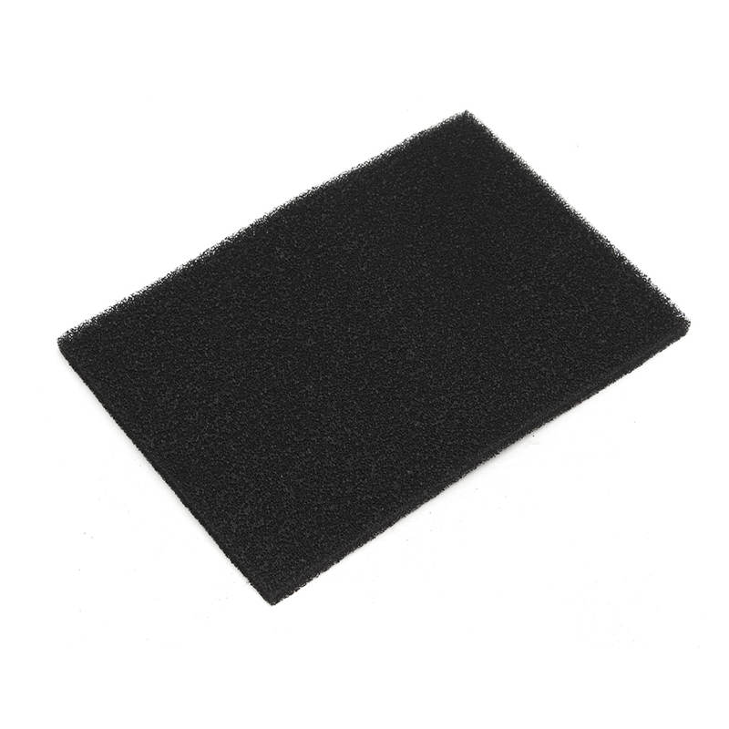 Filtro de espuma impregnada de carbón activado, accesorio para filtros, DIY, 200x300x12mm