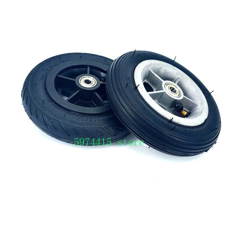 6x1 1/4 Wheels 150mm 6 Inch Pneumatic Tire Inner Tube With 4 Inch Aluminum Rims For Gas Electric Scooters E-bike A-folding Bike