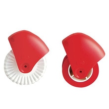 Pastry Wheel Decorator Cutter for Beautiful Pie Crust Pasta Puff Fondant Manual Noodle Cutter Wheel home Bakeware Kitchen