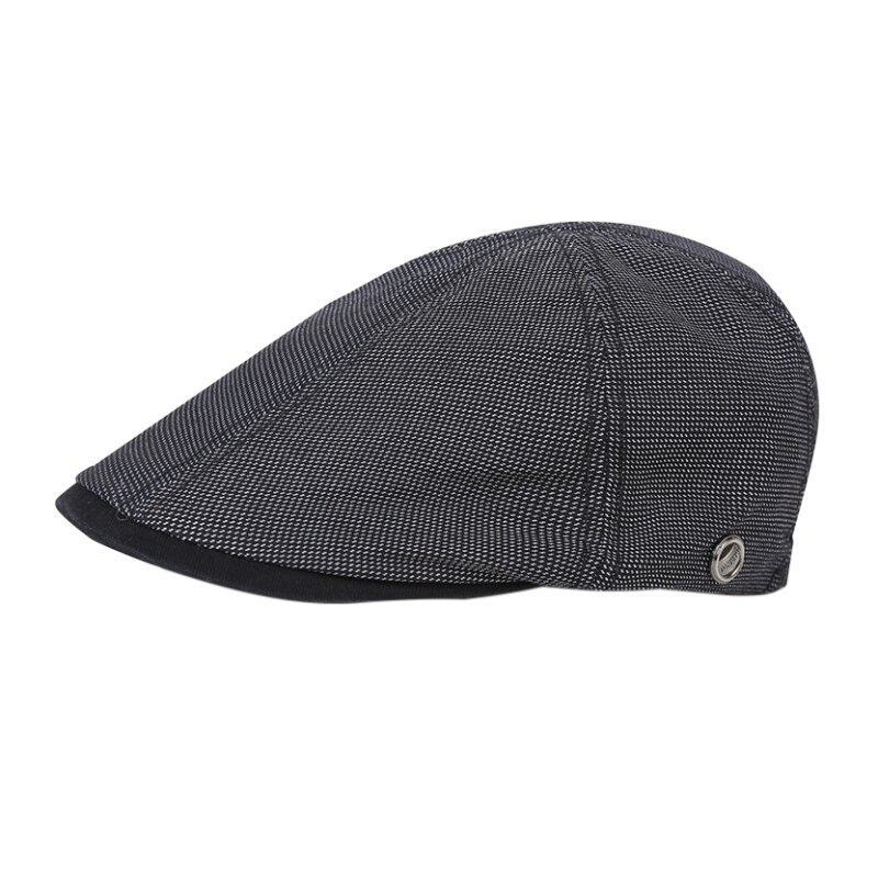 De de las mujeres de los hombres Vintage Golf Baker alcanzó sombrero de algodón de lino Retro al aire libre Golf boina tapa plana