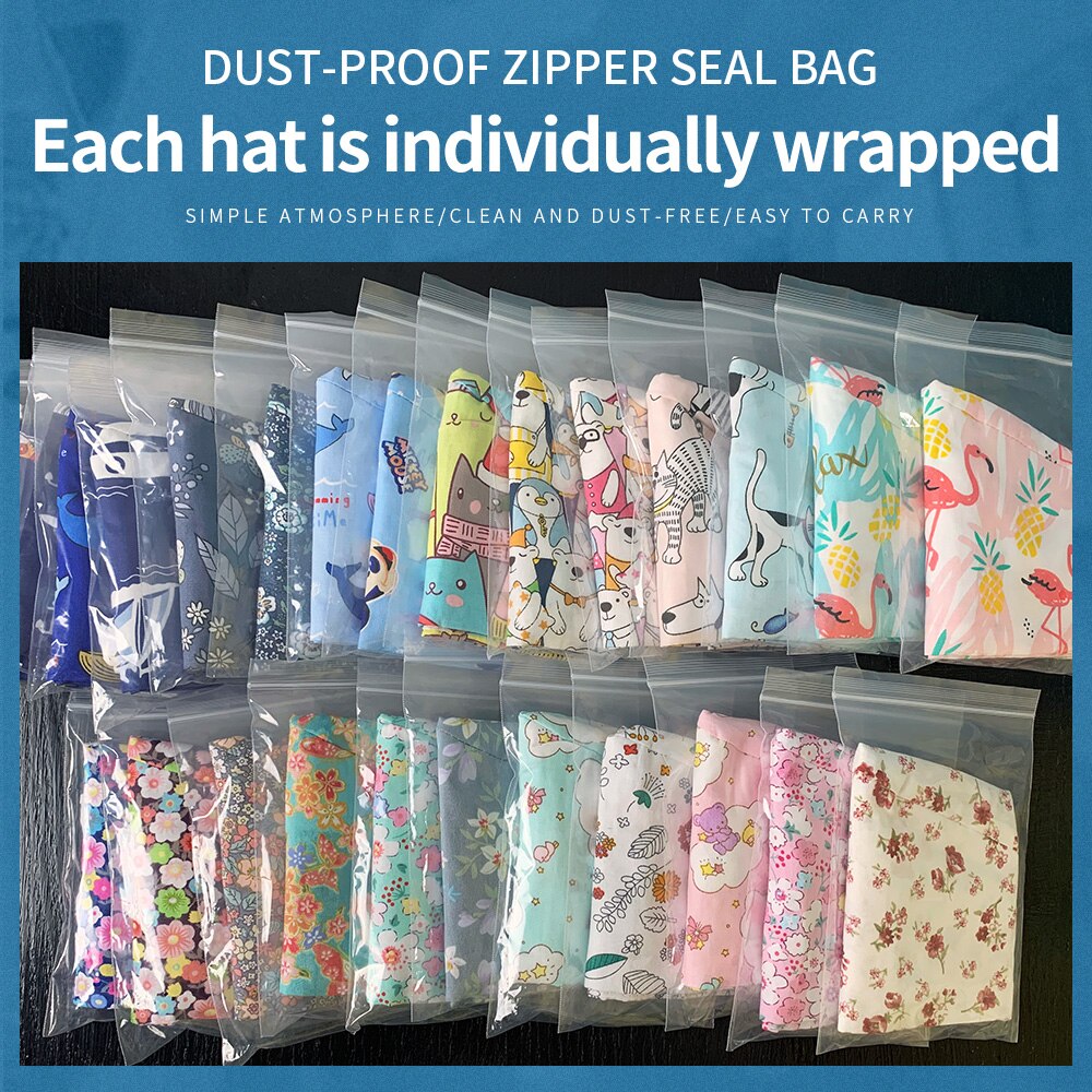 scrubs hat adjustable Men woman Cartoon animal printing caps Multicolor pet store working hats Adjustable Scrub cap