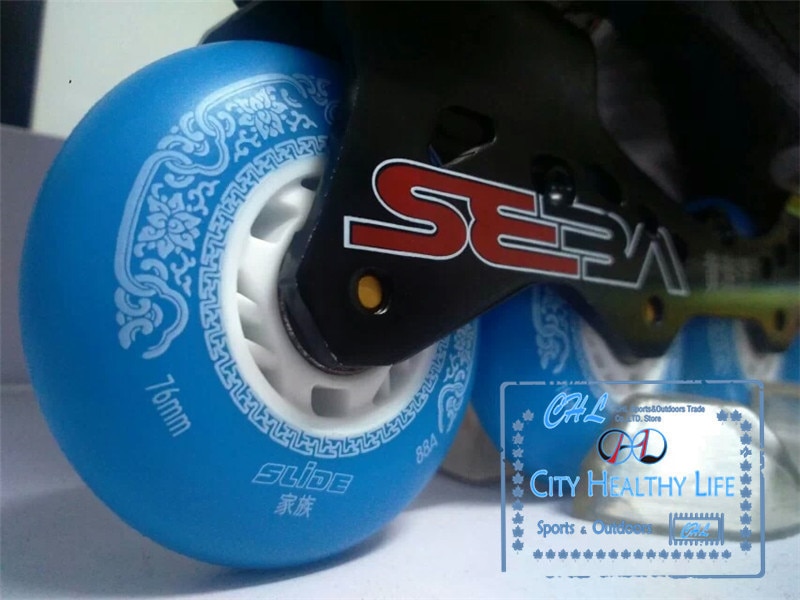 Rueda de patines en línea multiusos Universal 88A para los Invaders de la calle, FSK, frenado en ruedas de Slalom, patines redondos 8 Uds.