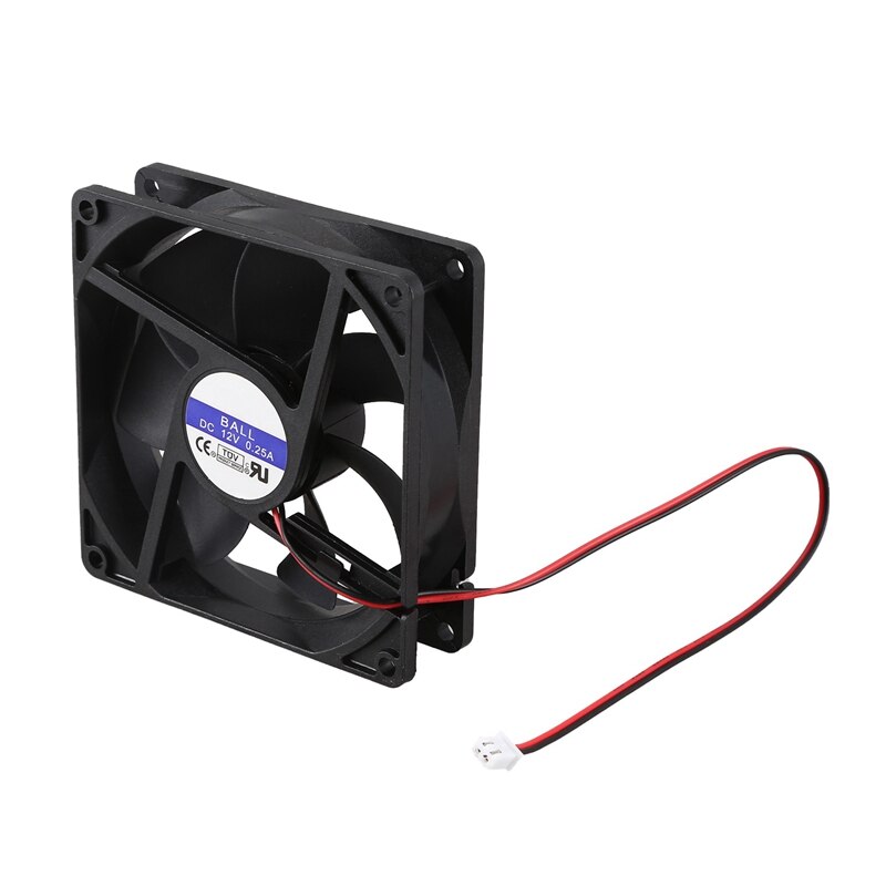 3Pcs 92mm X92mm x 25mm DC 12V 2Pin 65.01CFM Comput... – Grandado