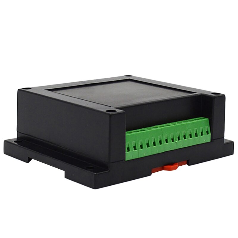 Carcasa electrónica Din, carcasa de plástico Abs para proyectos, caja de Control e instrumentos, carril Din, carcasa electrónica de plástico Abs, bricolaje