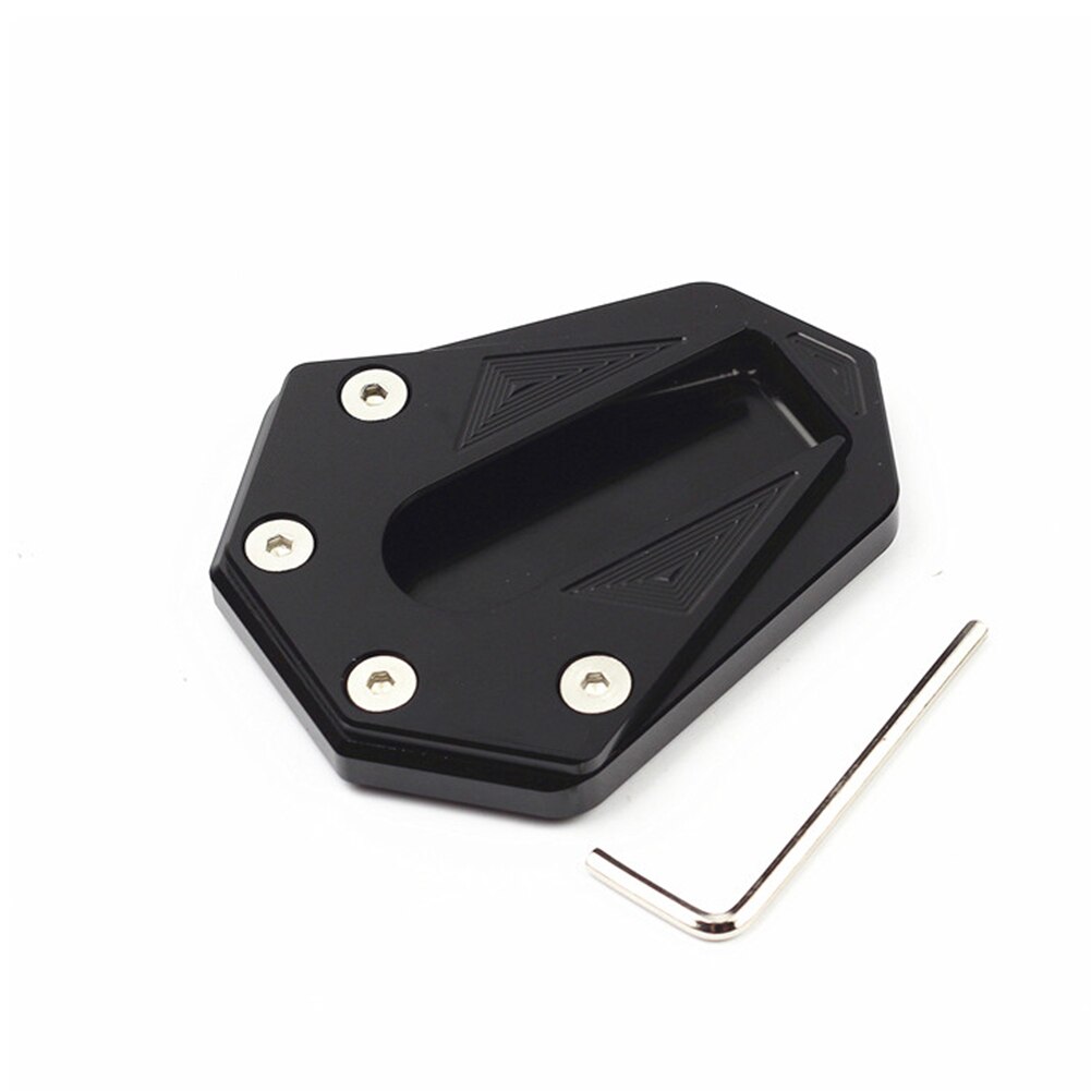 Support universel béquille protection Durable utile Support latéral en alliage d'aluminium plaque moto accessoires Extension pour Benelli 502
