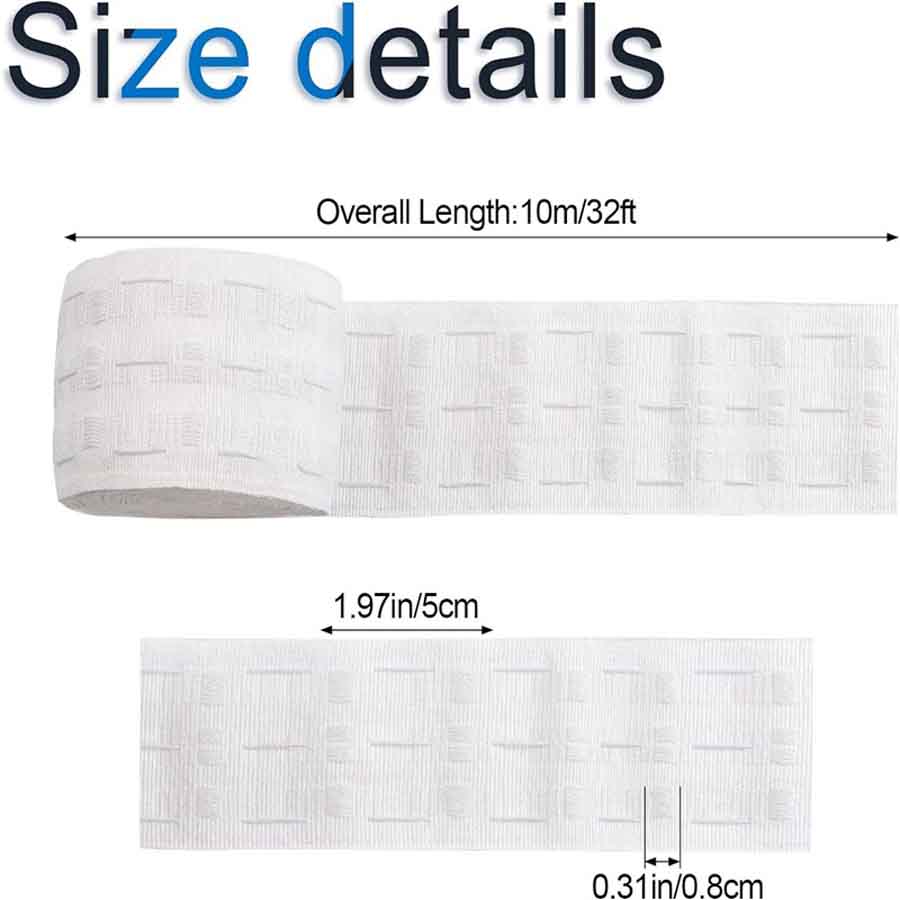 10 metros/10.9 jardas fita de cabeceira de cortina plissada fita de cabeçalho de cortina destacável para cortinas de luz cortina de janela cortina de porta