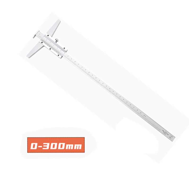 0-150MM-200MM-300MM cross depth vernier calipers with single hook deepness slide gauge deep slide caliper: 0-300MM