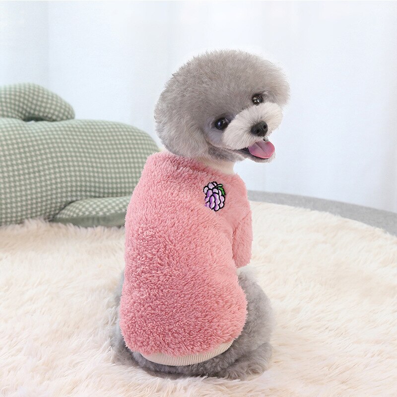 Dog Clothes pomeranian Pet Sweatshirt Autumn Winter Small Medium Dog Clothing Chihuahua Schnauzer Jacket Costume