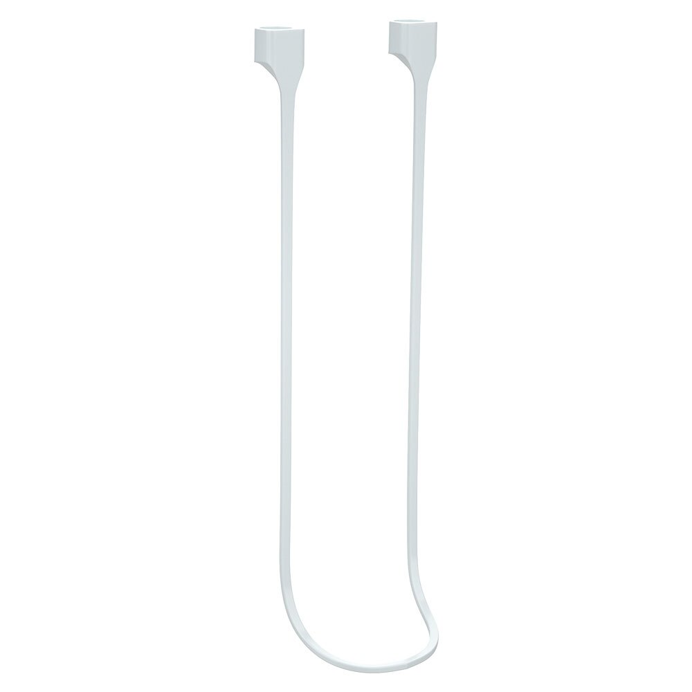 Essager étui de luxe pour Apple Airpods Airpod i10 i13 sangle porte-clés accessoires mignon Silicone couverture pour Air dosettes Pod Coque Funda: Strap White