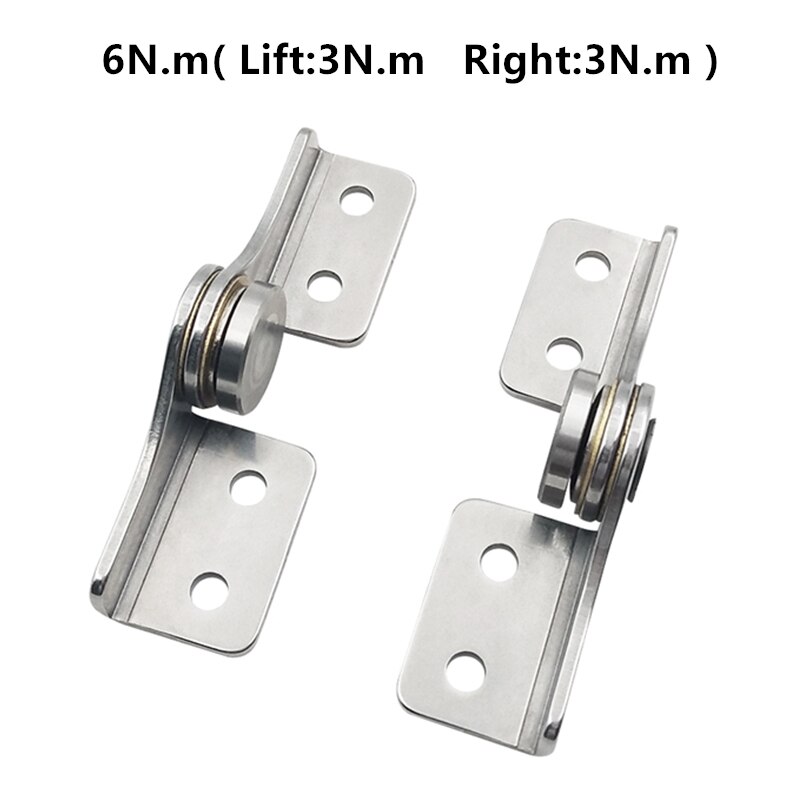 1 pair Stainless steel Torque hinge friction damping hinge free stop fitting positioning hinge: HY-TA(6N.m)