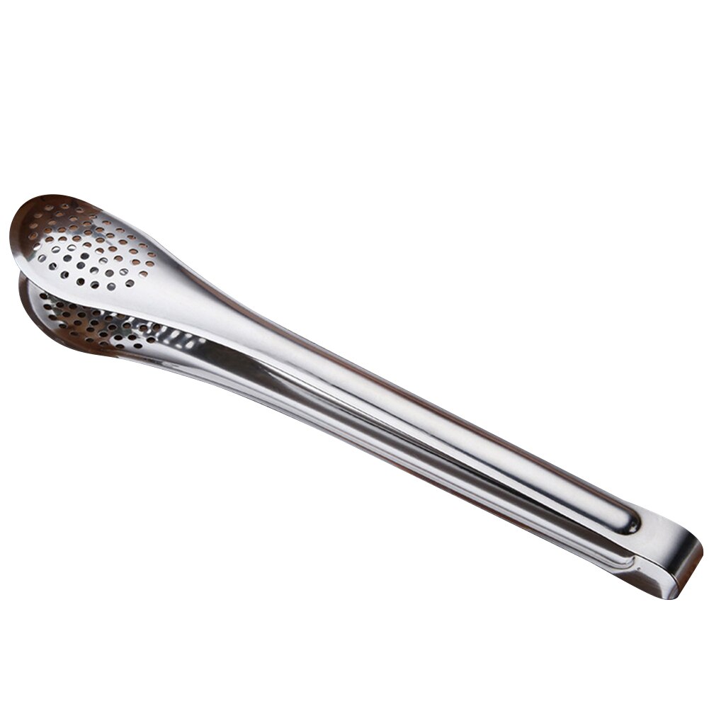 Stainless Steel Food Tongs Kitchen Utensils Buffet Cooking Tool Anti Heat Bread Clip Pastry Clamp Barbecue Kitchen Tongs Steel: 12Inch
