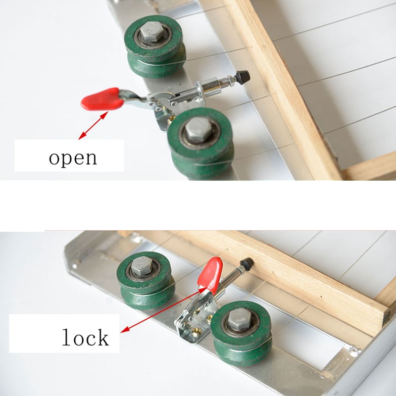 Easy Operation Beehive Frame Wire Assemble Tool Langstroth Dadant Beehive Frame Wiring Board Assemble Frame Wire Easily