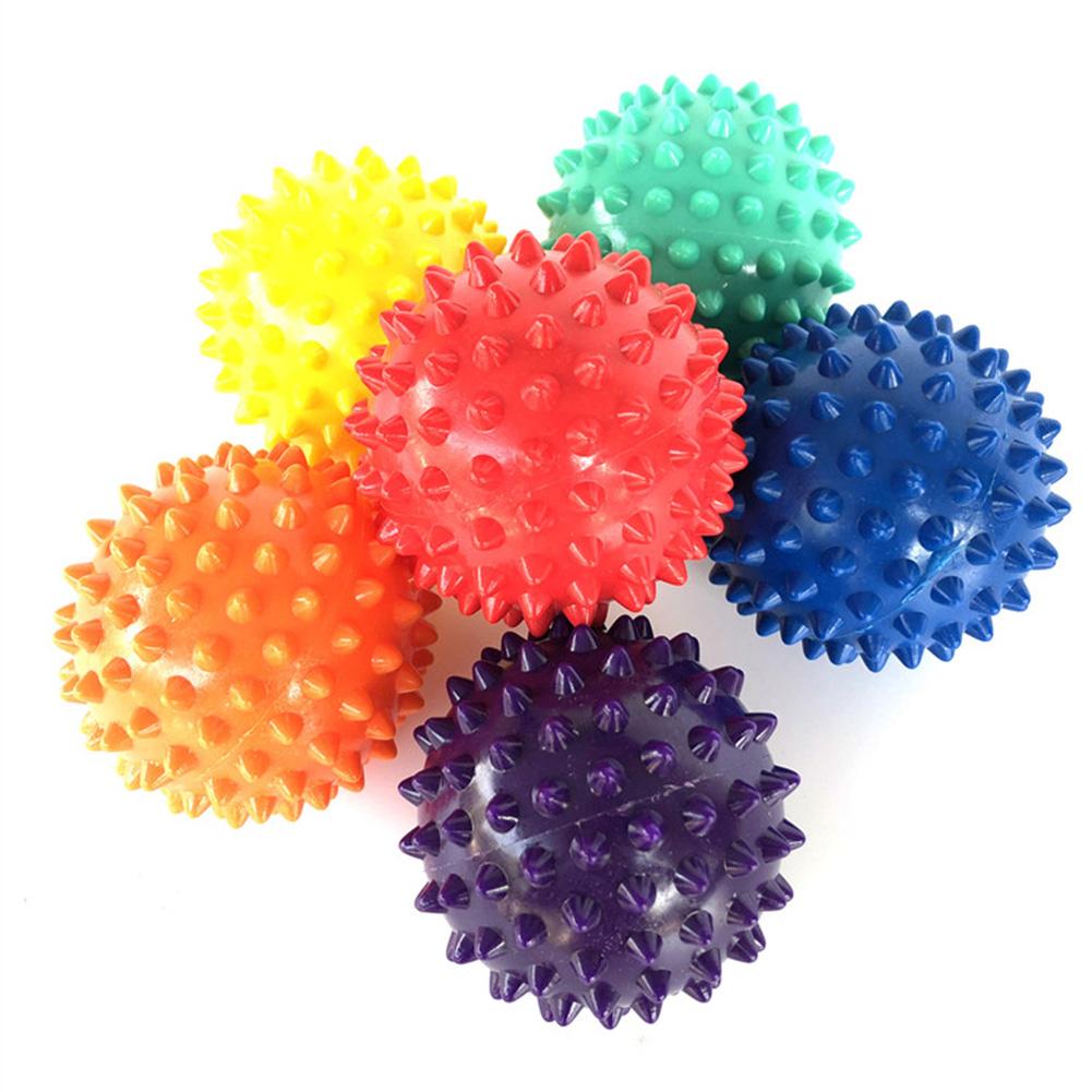 Durable PVC Balle de Massage Trigger Point De Main De Remise En Forme de Pied de Soulagement de Douleur de Muscle Relax Balle Fasciite Plantaire Soulagement Hérisson Boules