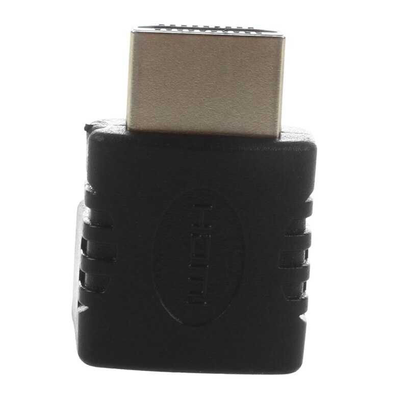 Video AV Adapter HDMI Male to Female Elbow with USB 5Pin 90 Degree Left Angled Male to Female Extension Data Cable 24cm