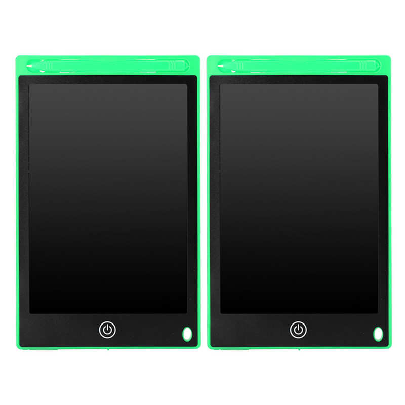2Pcs 8.5in Electronic Figure LCD Writing Pad Drawing Children Notebook for Family School digital tablets Children Writing Pad
