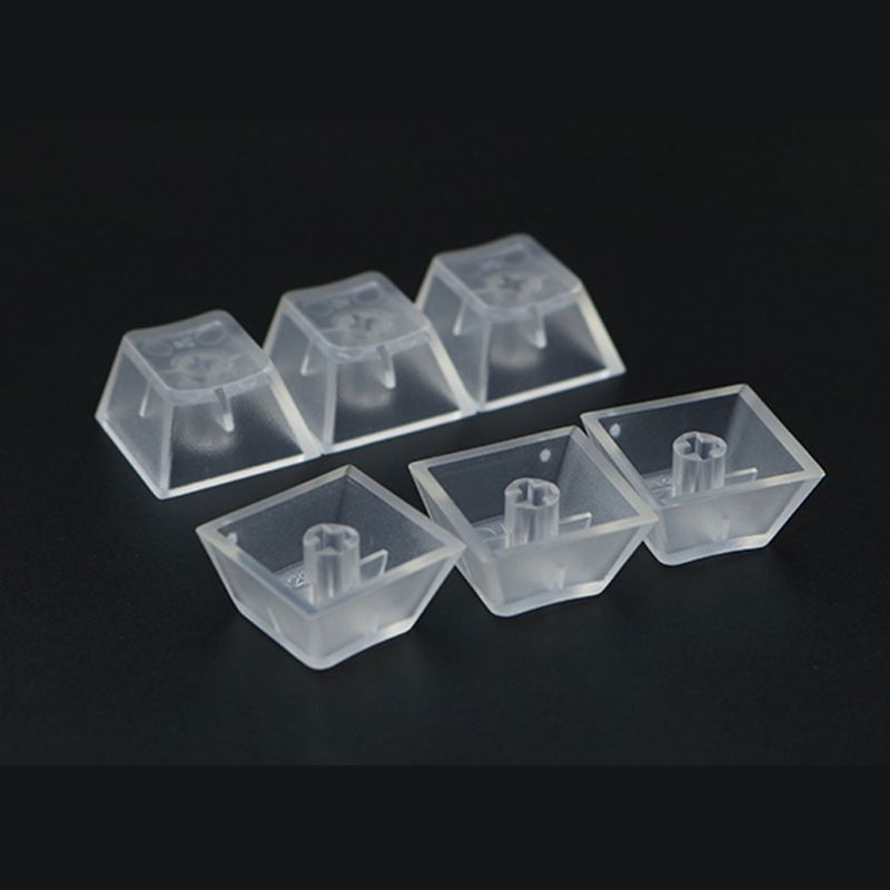 10Pcs Transparent ABS Keycaps Mechanical keyboard Keycaps Matte Backlit Keycaps For Cherry Switch Mechanical Keyboard