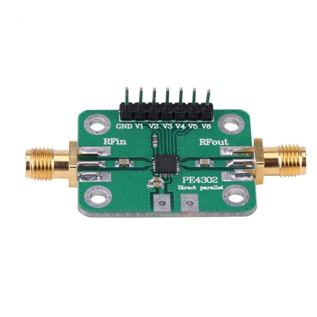 PE4302 numerisch Kontrolle RF Abschwächer Modul parallel sofortige/Seriellen Modus Bandbreite 1MHz-4GHz 0 ~ 31,5 DB