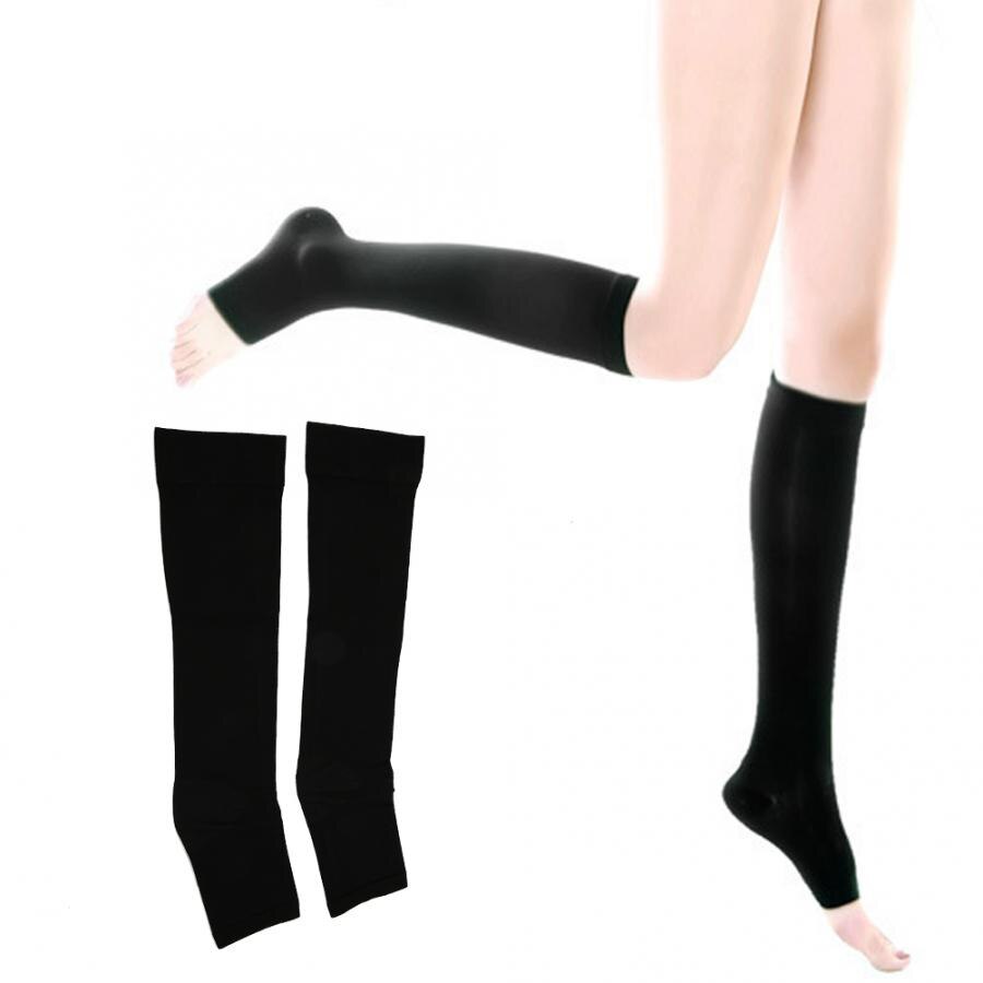 Compression Stockings Thining Calf Vein Elastic Socks Pressure Varicose Shaping High Leg Support Stretch Stocking Relief Pain