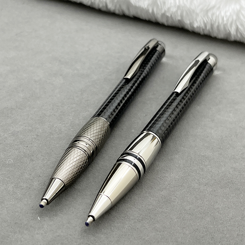 Yamalang Luxury Ballpoint Rollerball Pen Platinum-plated Clip Bussiness Material Carbon Fiber Starwakor