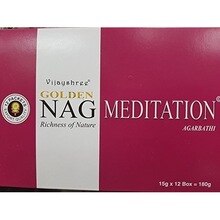 Vijayshree Incienso Gouden Nag Meditatie 12x15g
