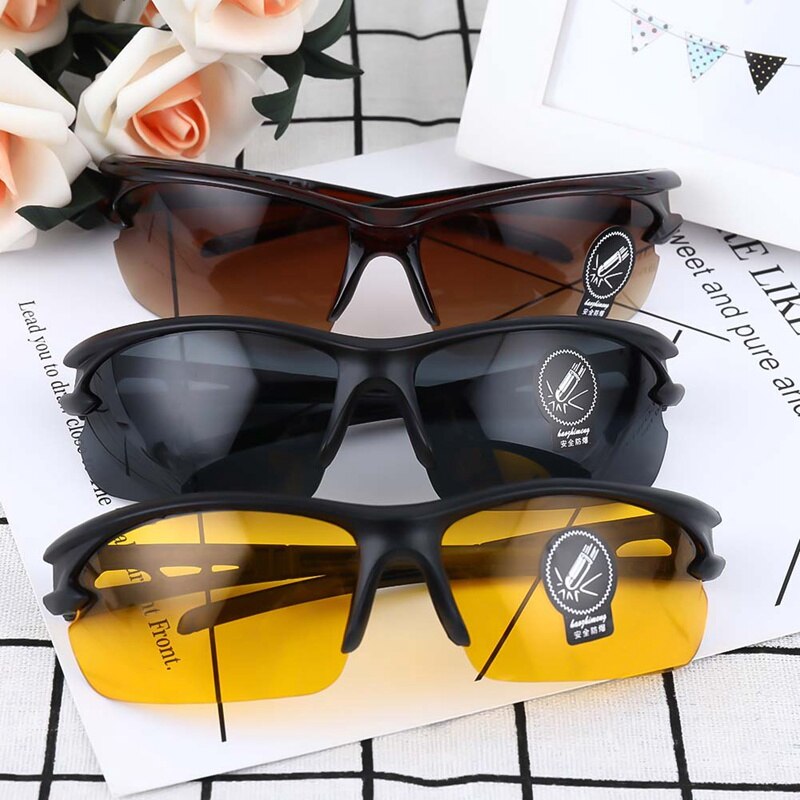 1Pcs Night Vision Goggles Drivers Night-vision Glasses Anti Night With Luminous Driving Glasses Protective Gears Sunglasses