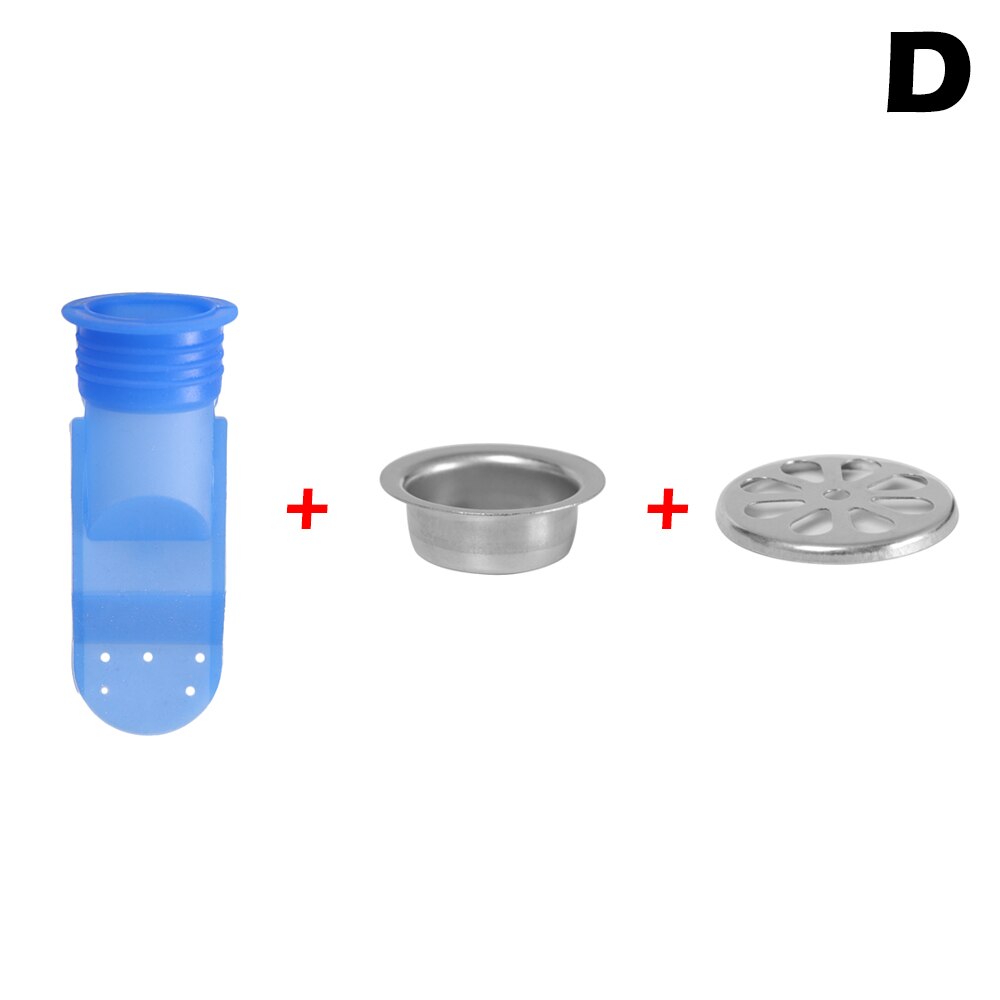 Bathroom Odor-proof Leak Core Silicone Water Pipe Floor Drain Draininner Core Kitchen Bathroom Sewer Seal Leak Supplies: D