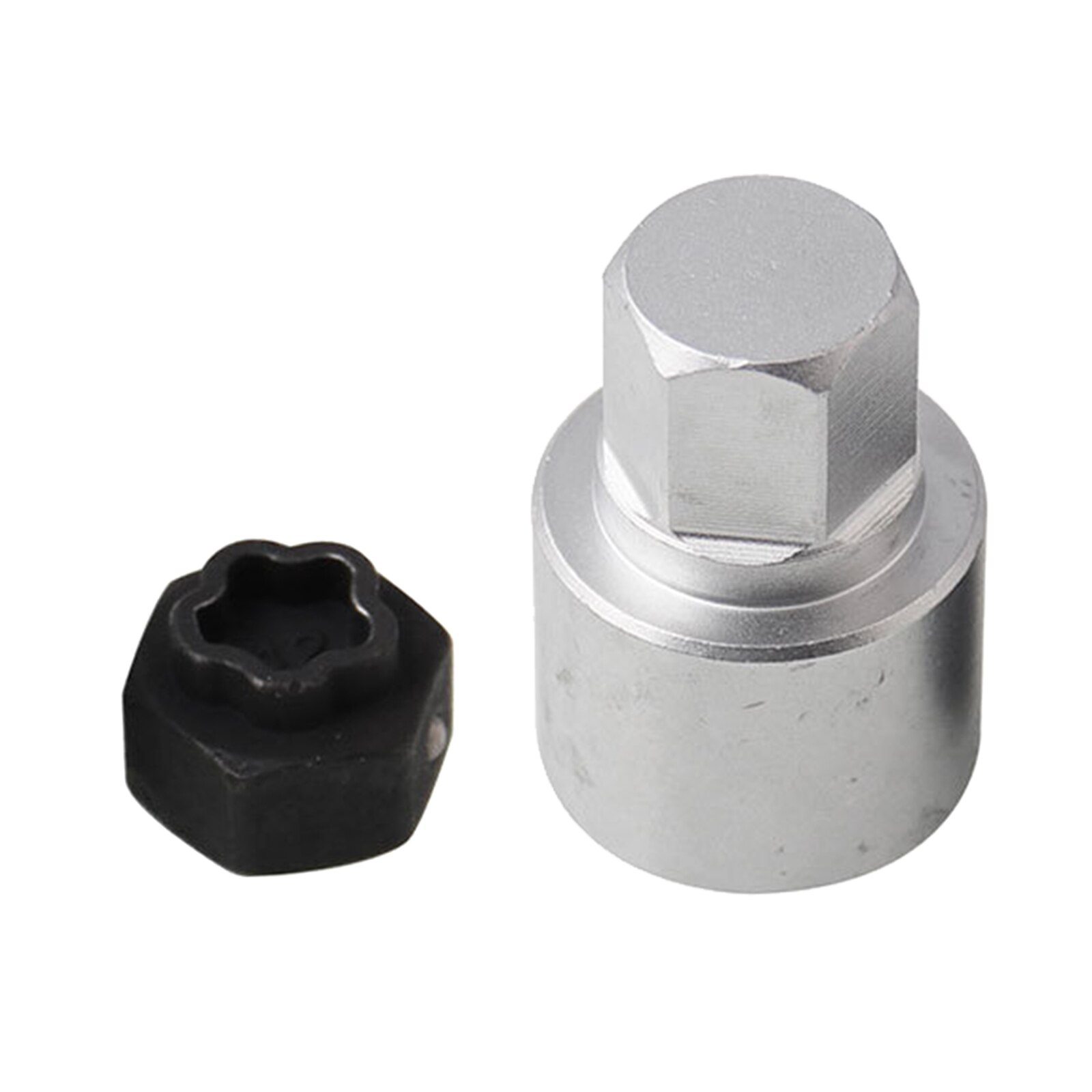 Bil låsing hjul bolt mutter fjerning nøkkel med adapter for bmw 1 2 3 biler