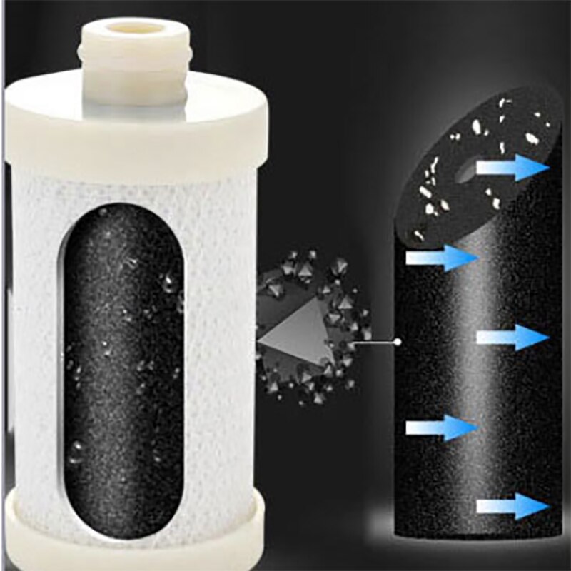 Faucet Ceramic Transparent Water Purifier, Used for Kitchen Scale and Residual Chlorine Removal Water Purifier