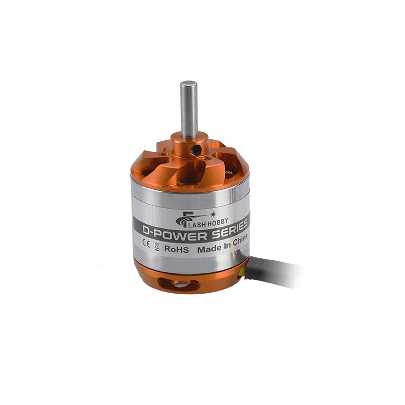 Flashhobby D2836 2836 750KV 880KV 1120KV 1500KV 2-4S Borstelloze Outrunner Motor Voor Vliegtuig En Helikopter