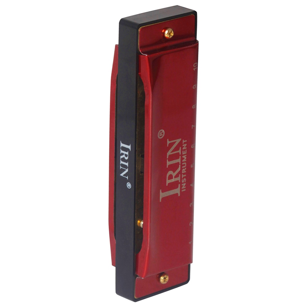 Mouthorgan 10 Gaten 20 Tones Sleutel Van G Blues Harmonica Met Abs Doos Voor Beginners Wind Instrument