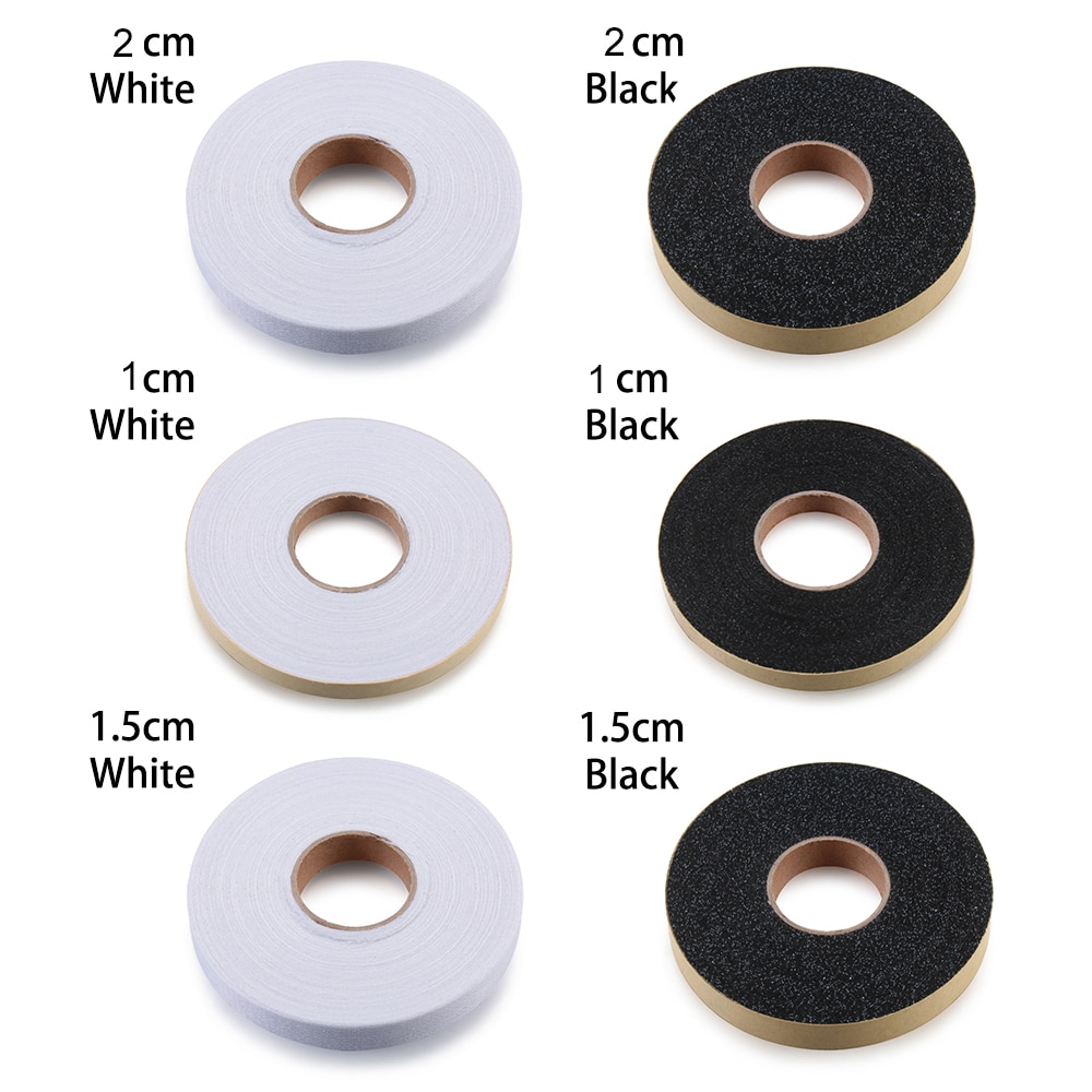 50Meter Double/Single-sided Adhesive Fabric Interlining Sewing Roll Clothes Apparel Iron On Hemming Tape Sewing Turn Up Hem Tape