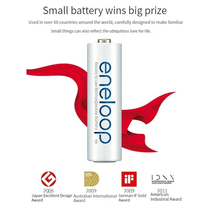 Nowe akumulatory Panasonic Eneloop 800mAh AAA 1.2V NI-MH do zabawek elektrycznych Latarka Aparat fotograficzny Wstępnie naładowany akumulator