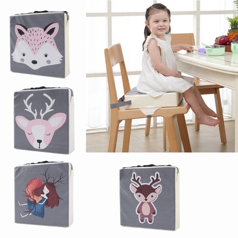 Children Increased Chair Pad Baby Dining Cushion Adjustable Removable Highchair Chair Booster Cushion Seat Chair