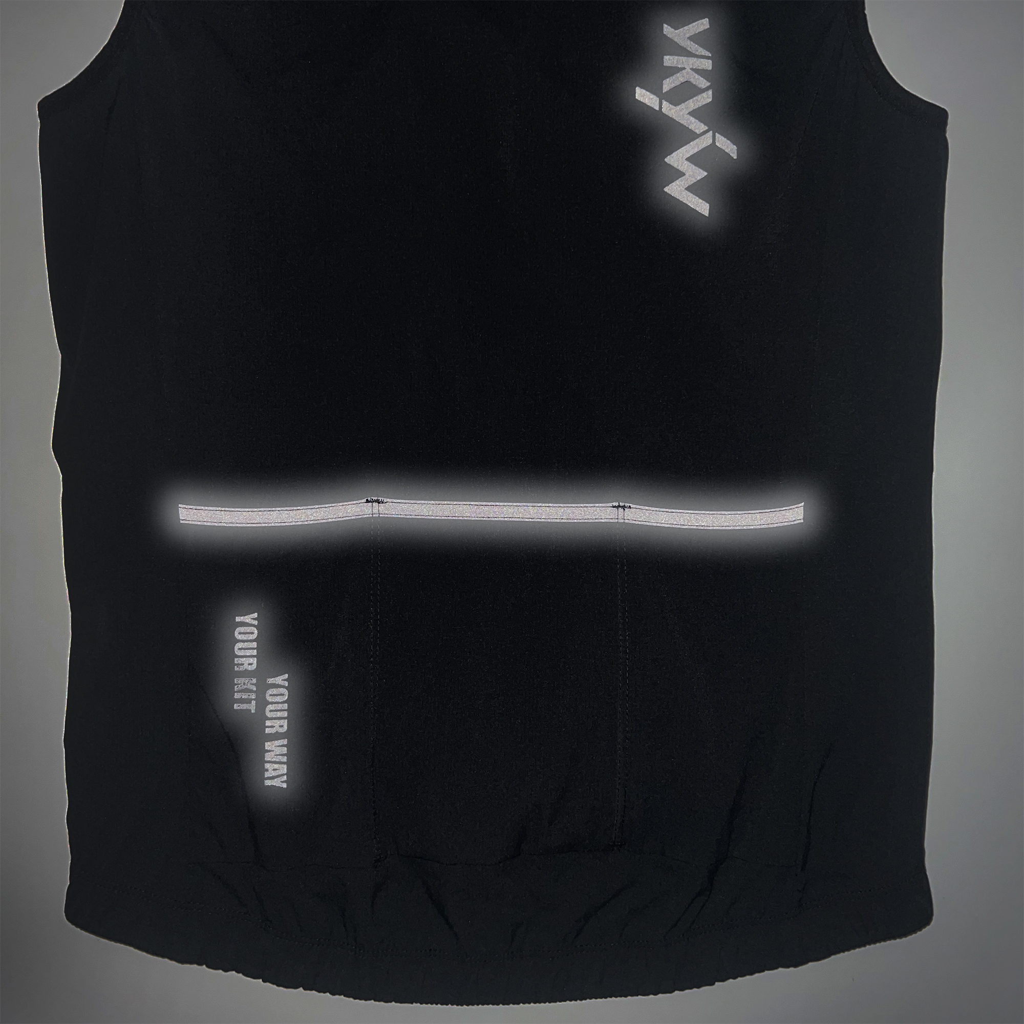 YKYWBIKE hommes cyclisme Gelit thermique polaire vélo coupe-vent sans manches vélo gilet coupe-vent imperméable cyclisme pare-brise