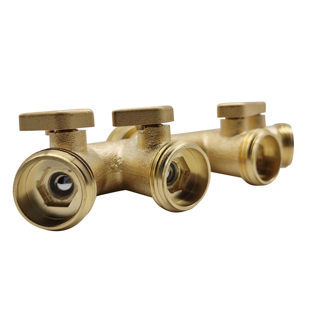 Garden Hose Splitter 4 Way Tap Hose Connectors Water Distributor Switch
